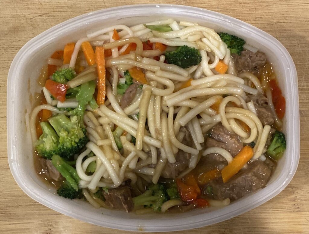 Lean Cuisine Marketplace: Garlic Sesame Noodles With Beef