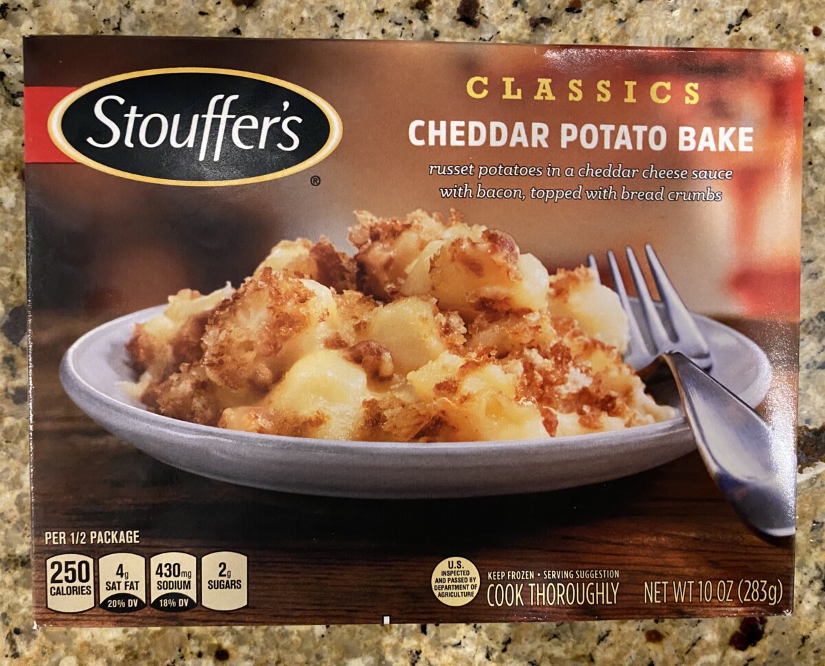 Stouffers Classics Cheddar Potato Bake Paula Eats