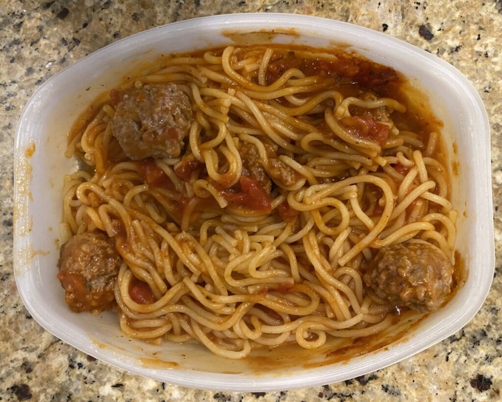 Lean Cuisine Favorites: Spaghetti with Meatballs