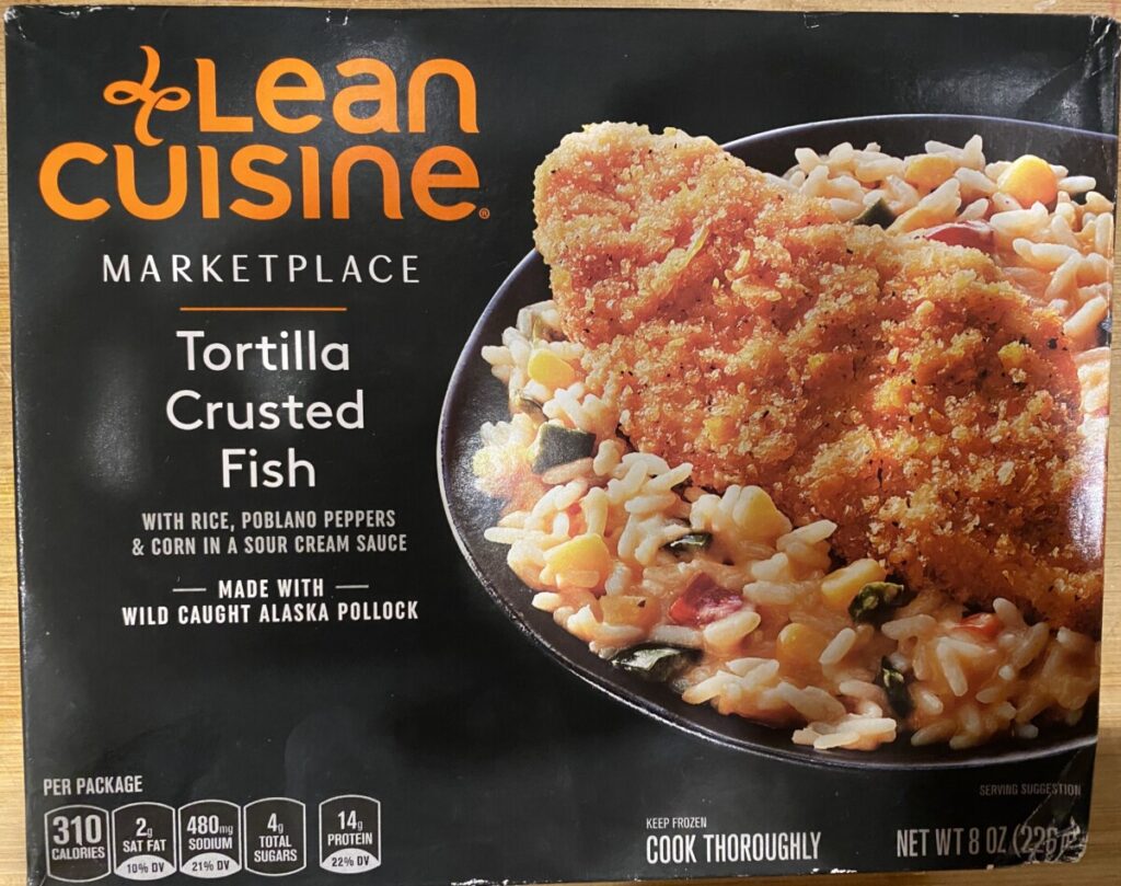 lean cuisine fish and rice