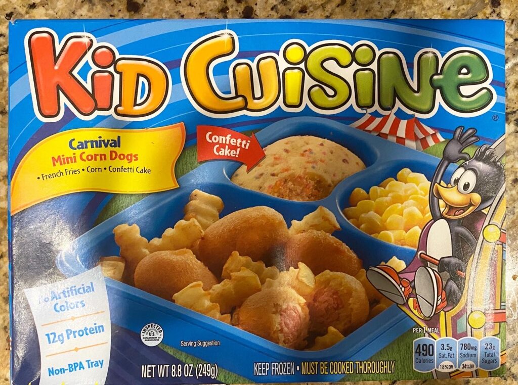 Kid cuisine corn clearance dog