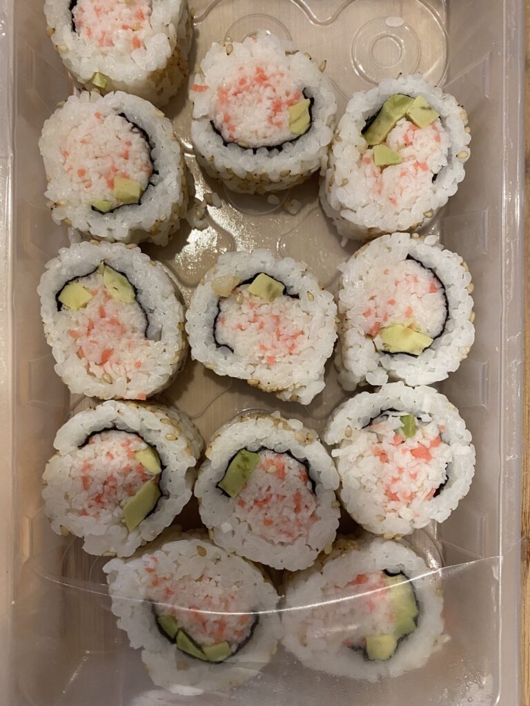 Banzai California Roll Thaw and Serve Sushi Review