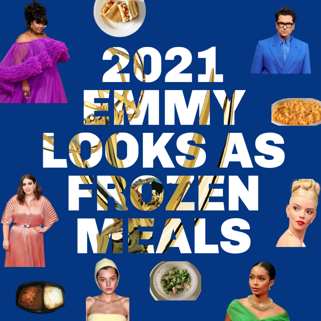 Emmy 2021 Dresses as Frozen Meals